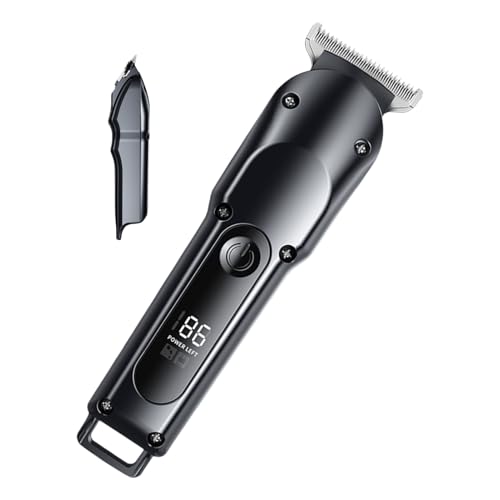 Cortapelos para hombre, máquina para el cabello recargable sin cable – Herramientas de peluquería para cortar el pelo para casa, viajes, interiores y exteriores