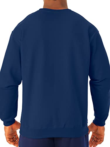 Image of Jerzees Men's NuBlend Fleece Hoodies & Sweatshirts, Cotton Blend, Sizes S-3X