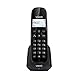 VTech CS1450 DECT Schnurloses Telefon mit Anrufbeantworter, Freisprecheinrichtung, Anrufersperre, Anrufererkennung/Anklopffunktion, Hintergrundbeleuchtetem Display, ECO Modu, Störanrufblocker, Schwarz