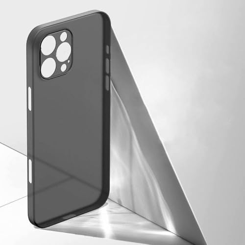 Coque rigide iPhone 16 Pro Max ultra fine finition noire mate - 6