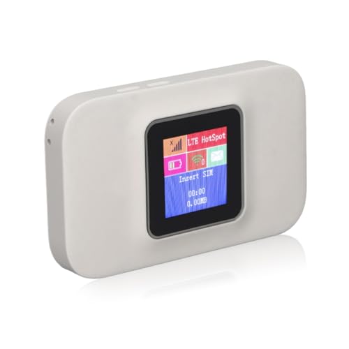 CCYLEZ Router WiFi 4G, Router de Viaje de Bolsillo 300Mbps con Ranura para Tarjeta SIM para Viajes, Router Inteligente de Red Inalámbrica