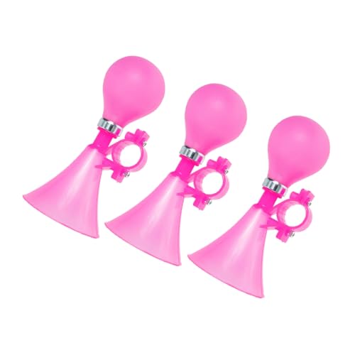 BESPORTBLE 3pcs Portable Lovely Air Horn for Compact Loud Safety Warning Horn for Teenagers Cycling Fits Handlebars and for Mountain and Road