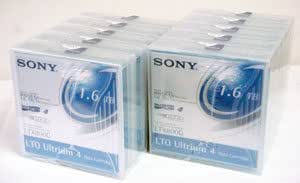 Sony 10 Pack LTO Ultrium-4 Data Tape (800/1.6TB) - LTO-Ultrium-4-Data-Tape - Blank Cartridge - Tape