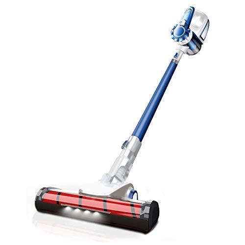 Aspirateur portable sans fil bleu pour le nettoyage rapide de la maison