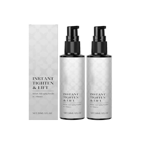 Crema Lifting Facial Y De Ojos Instantánea, Eliminación Rápida De Bolsas Debajo De Los Ojos Líneas De Expresión Líneas De La Frente, Tratamiento Reafirmante Y Tensor Temporal En 2 Minutos (2pcs)