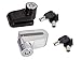2 Kit Lucchetto Bloccadisco Antifurto per Moto Scooter Bici ,Solo Lucchetto Meccanico Senza Allarme Sonoro,Colori Assortiti (Alluminio)