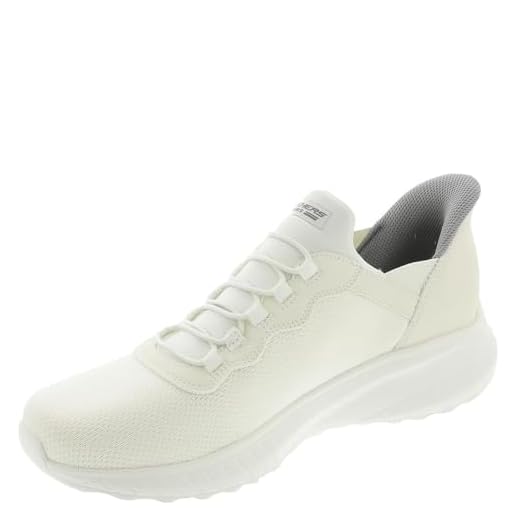 Skechers Bobs Squad Chaos Daily Hype, Zapatillas de Deporte Hombre, Blanco, 42 EU