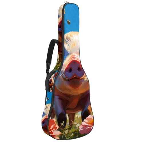 Sac pour guitare étanche et fleuri pour transporter votre musique partout