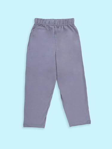 Image of KiddoPanti Boys Solid Pyjama Pant | 100% Soft Cotton Single Jersey | Comfortable Fit with Elastic Waistband & Single Front Pocket | Kids Track Pant