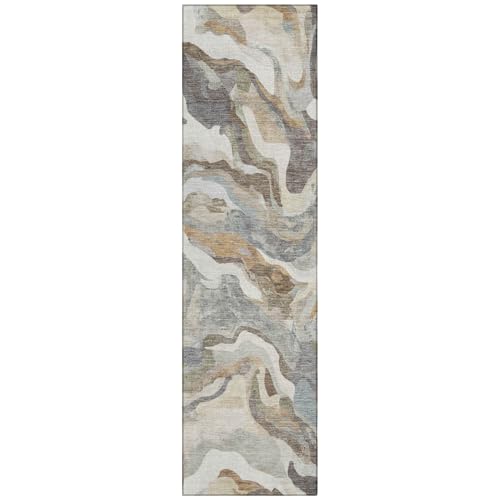 Addison Rugs Chantille ACN2162 Khaki 68.58 x 228.6 cm miniatura 3