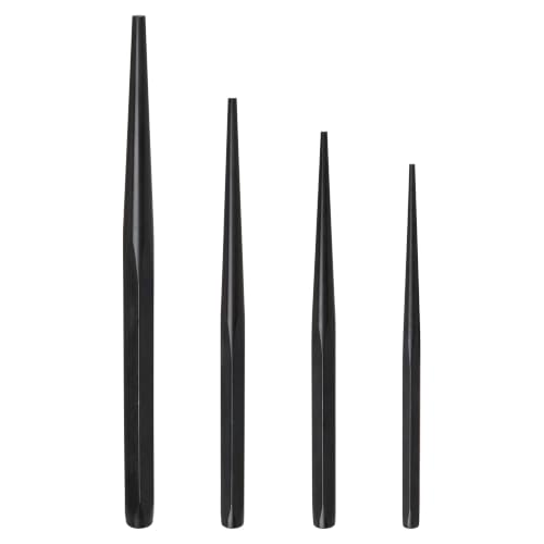 82307 Long Taper Punch Set, 1/4", 1/8", 5/32" and 3/16" line up Punches