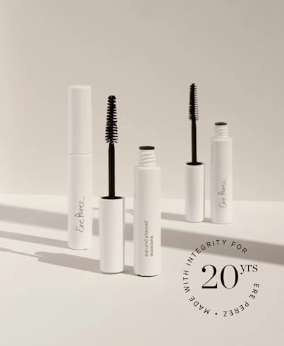 Ere Perez - Natural Almond Oil Mascara | Vegan, Cruelty-Free, Clean Beauty (Brown, 0.35 Oz | 10 Ml) #TOP6