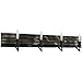 Varaluz 337B04 Flynne Bath/Vanity, Ombre Galvanized