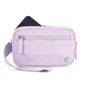 Convely Essential Wristlet, Damen Handtasche, Handgelenk-Geldbörse für Damen, Wristlet Bag for Women, Nylon-Clutch-Tasche, Geldbörse Damen Klein mit Handgelenkschlaufe und Reißverschluss