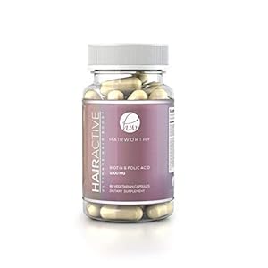 Hairworthy Haargroei Vitamine – 30 Haarvitaminen – Haaruitval Capsules – Supplement voor haar, huid en nagels