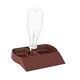 Harilla Ciotole per Rettili, Accessori per Alimentazione E Abbeveraggio, Rosso Scuro