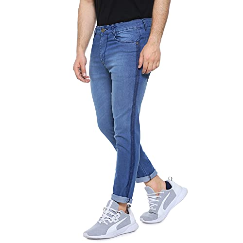 Image of Campus Sutra Men's Mid Rise Regular Jeans