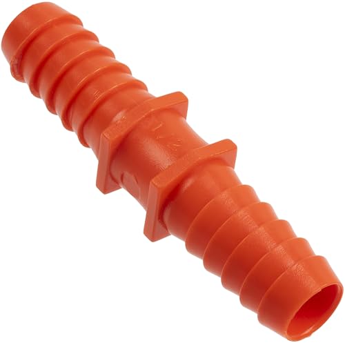 AERZETIX - Lot de 4 Raccords Jonctions Cannelés 1/2'' pour Tuyau d'Arrosage Diamètre Intérieur ∅13 mm en Plastique Manchons de Réparation Jardinage