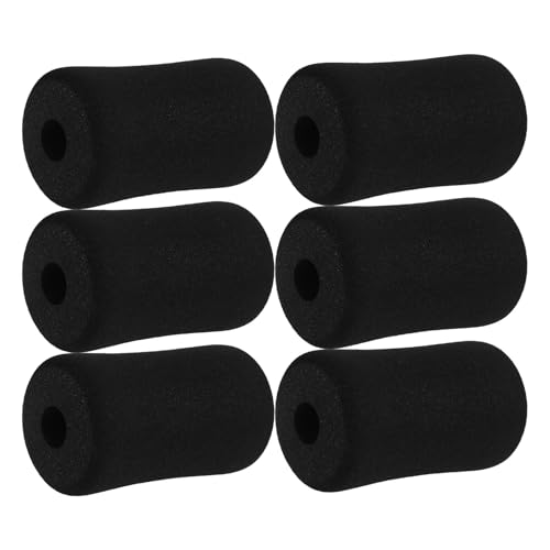 DIYEAH 6 Piezas de Almohadillas de Espuma para Equipo de Ejercicio, Cubiertas de Tubo de Espuma de 22 Mm X 135 Mm X 75 Mm, Accesorios para Banco de Pesas y Máquinas de Gimnasio, Ideales