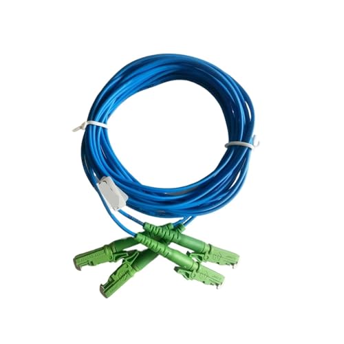 Rallonge FTTH E2000 monomode duplex 300cm pour déplacer la box internet du salon