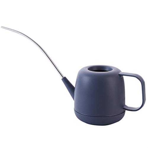 YJSMXYD Annaffiatoio Lattine d'Acqua per La Casa in Plastica Annaffiatoio Piante Grasse Lungo Bocchino Doccia Giardinaggio Strumenti di Impregnazione Nero 13X13X26Cm