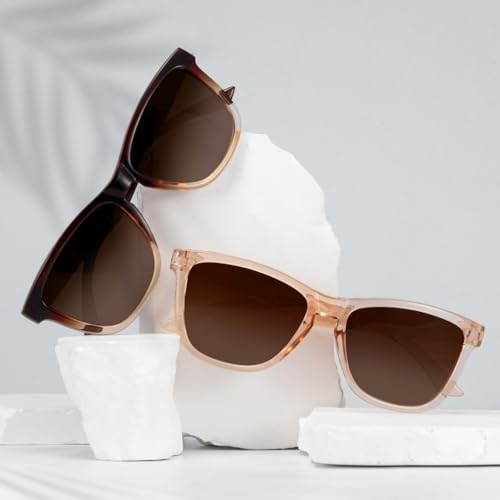 Trendy Polarized Sunglasses for Women Retro Womens Sun Glasses for Travel Shopping4