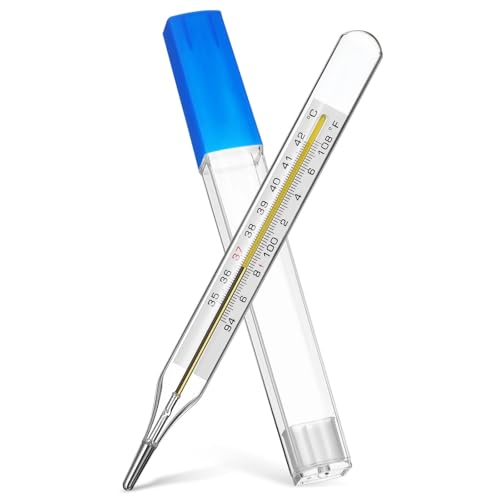 1pc glass oral temperature adult free clinic armpit fast reading fever indicatordouble scale