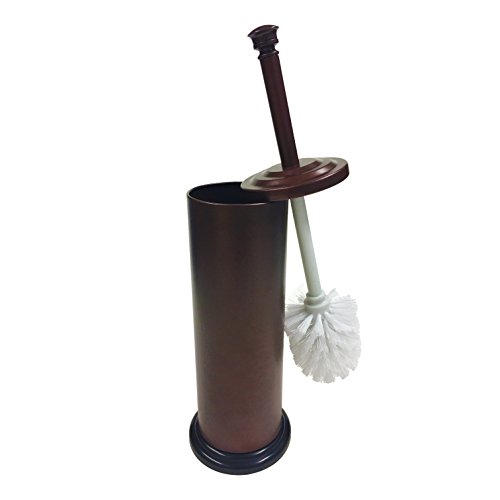 Bronze Powder Coated Toilet Brush With Holder #TOP2