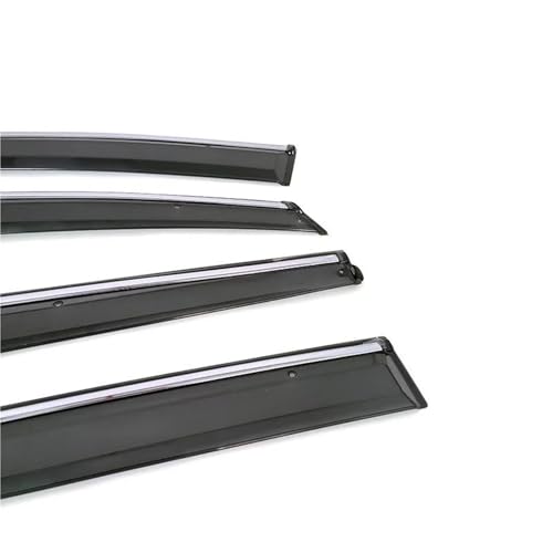 Déflecteurs de ventilation de fenêtre pour Mazda 8 en polycarbonate moulé
