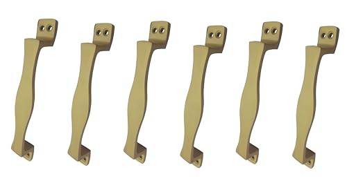 Image of Door Handle Cool Door Handles for Main Door Aluminum (7 Inch), Antique- Finish Door Handles for Home and Office for Wooden & Glass Door Handle, Pull Door Handle (Pack of 3 Pair, Exal)