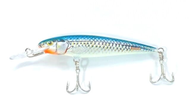 EVERBAY DORADO Fishing Lure - Artificial Hard Crankbait - Fishing Tackle, Topwater Life-Like Swimbait for Perch Pike Zander Catfish Chub Salmon Trolling in Saltwater, Floating - STICK 11cm B — image 1