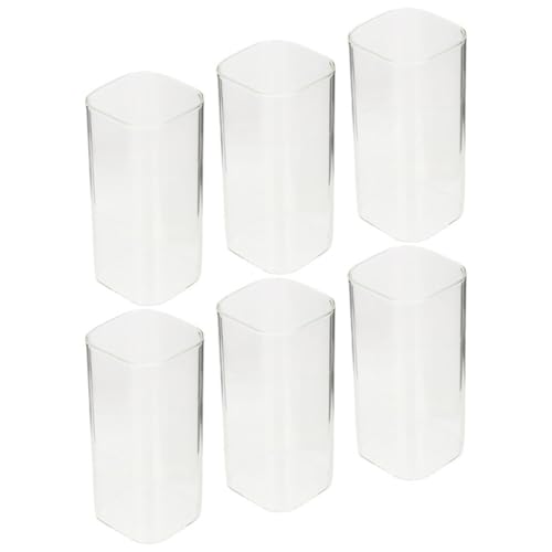 Verres carrés de 250ml stables pour éviter les chutes - 2