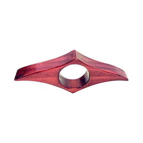 Yonor Wooden Book Page Holder -Handmade Cherry Brown Thumb Thing -a Novel Reading Accessories Gifts for Readers, Book Lovers & Bookworm Gifts, Bookmarks (Cherry Brown, Mini - 0.75”) Cover