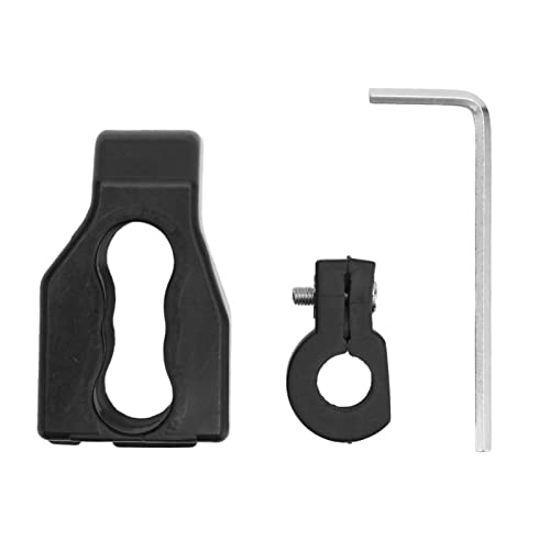 Ouitble Amortiguación de molde Palanca de cambios de tiro corto Placa media ABS premium Negro Sensación real Accesorios de actualización de engranajes para entusiastas de los juego