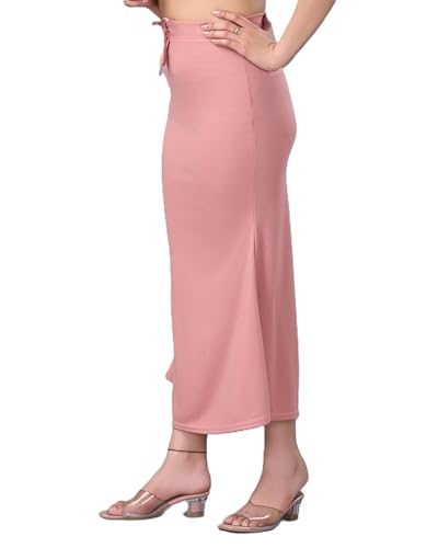 Image of LADLA FASHION] Women's Saree Shapewear - Mermaid Cut Saree Shaper Petticoat with Side Slit,