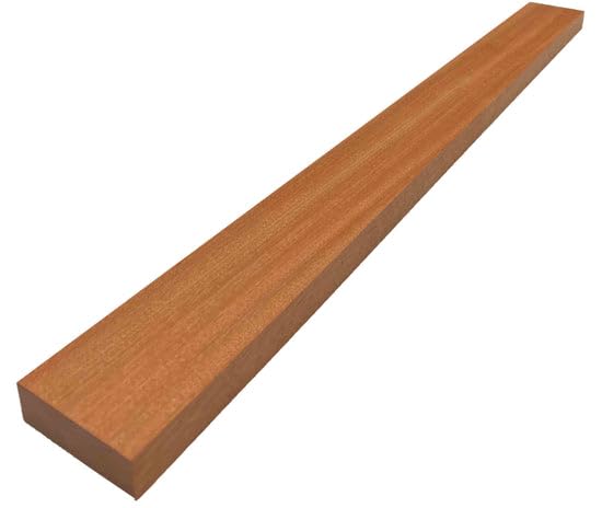 Exotic Wood Zone | Sapele Wood Electric/Bass Guitar Neck Blanks | Luthier Tonewoods | Tonewood Suppliers (32" x 4" x 2", Sapele)