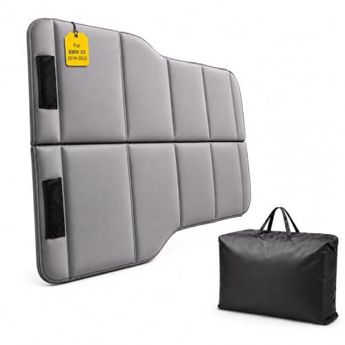 Image of Car Mattress for 2019-2023 BMW X5, Upgraded Non-Inflatable Thickened Foam SUV Car Camping Mattress, Foldable Trunk Sleeping Pad Car Bed Mattress for Road Trips Camping Travel