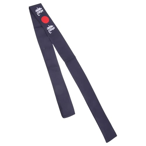 Outanaya Diadema Deportiva de Karate Japonesa de Algodón Azul, Absorbente y Cómoda, Accesorio para Chef Adecuado para Cocinar y Lavar la Cara