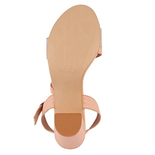 Image of Respiro womens Pink Women's Block Heels Sandal Heeled Sandal