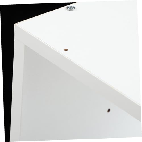 Étagère murale en bois blanc solution gain de place petits espaces