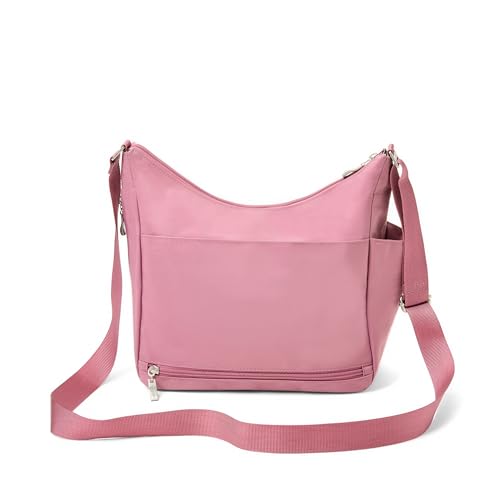 Baggallini Everywhere Bagg Crossbody Women 11x9 Lightweight Nylon Hobo Water-Resistant Travel Bag W/RFID3