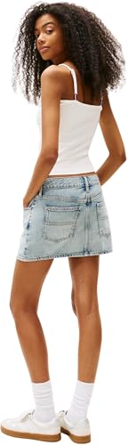 Tommy Jeans Damen Top Essential Strap mit Spaghettiträgern, Weiß (Ecru), XS – Ansicht 3