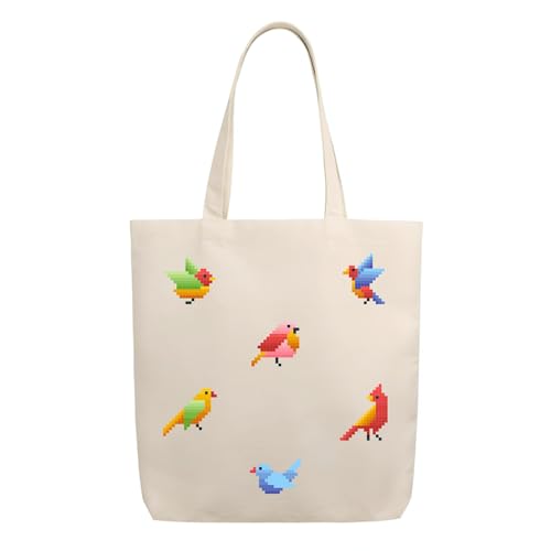 Image of Roundsun Cotton Canvas Vertical Tote Bag With Main Zipper Closure & Inner Pocket Size 16 Height 14 Width 3.5 Base |300 GSM Cloth|Shopping /Grocery Multi-Purpose Bag