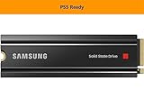 SAMSUNG 980 PRO SSD with Heatsink 1TB PCIe Gen 4 NVMe M.2 Internal Solid State Hard Drive, Heat Control, Max Speed, PS5 Compatible, MZ-V8P1T0CW