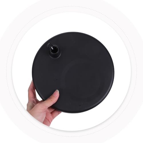 Base ronde pour lampe et lampadaire en fer contrepoids de remplacement - 4