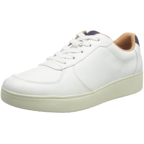Fitflop Women's Rally Leather Sneakers in Urban White Cover