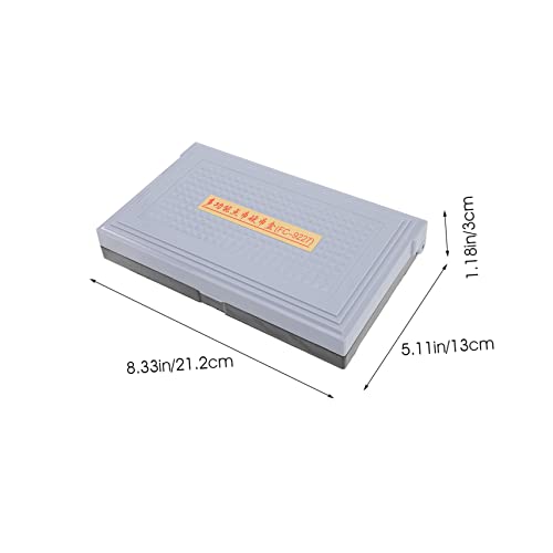 Caja organizadora de monedas multi grid SEWACC gris miniatura 2