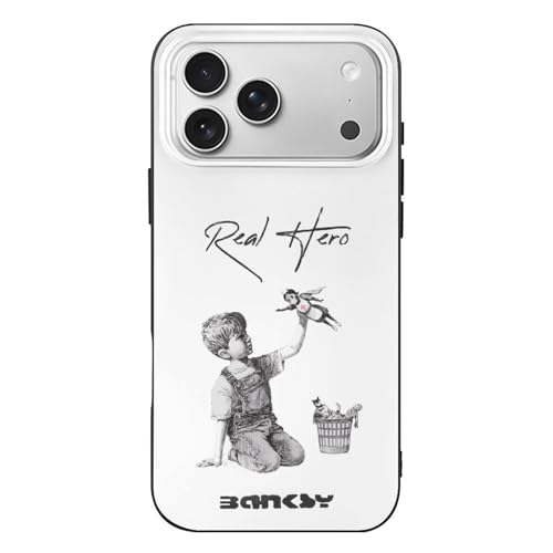 iPhone17ProMax�p �P�[�X Banksy �o���N�V�[ Game Changer �A�C�t�H��17�v���}�b�N�X�p �P�[�X TPU �S�ʕی� �X�}�z�P�[�X ���^ �ϏՌ� �����h�~ �C�菝�h�~ �y�� ���C�����X�[�d�Ή� �l�C Case