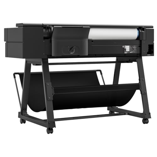 hp designjet t850 large format 36-inch color plotter printer includes 2-year warranty care pack 2y9h0h