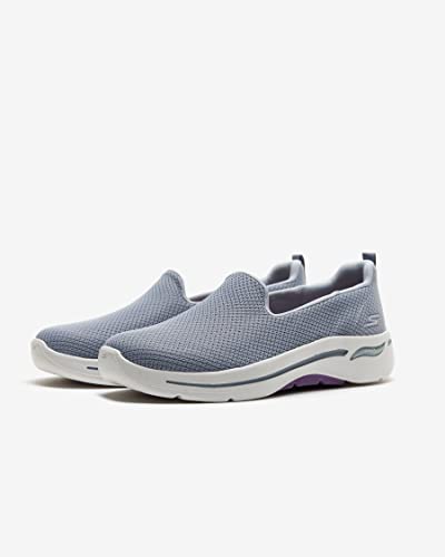 Image of Skechers Performance Go Walk Arch Fit Gray /Lavender 9 B (M)